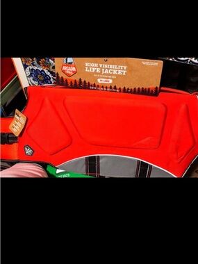 Arcadia Trail High Visibility Life Jacket - Bright Orange/Gray